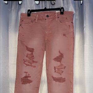 American Eagle Ripped Skinny Next Level Flex Jeans - Size 33/32